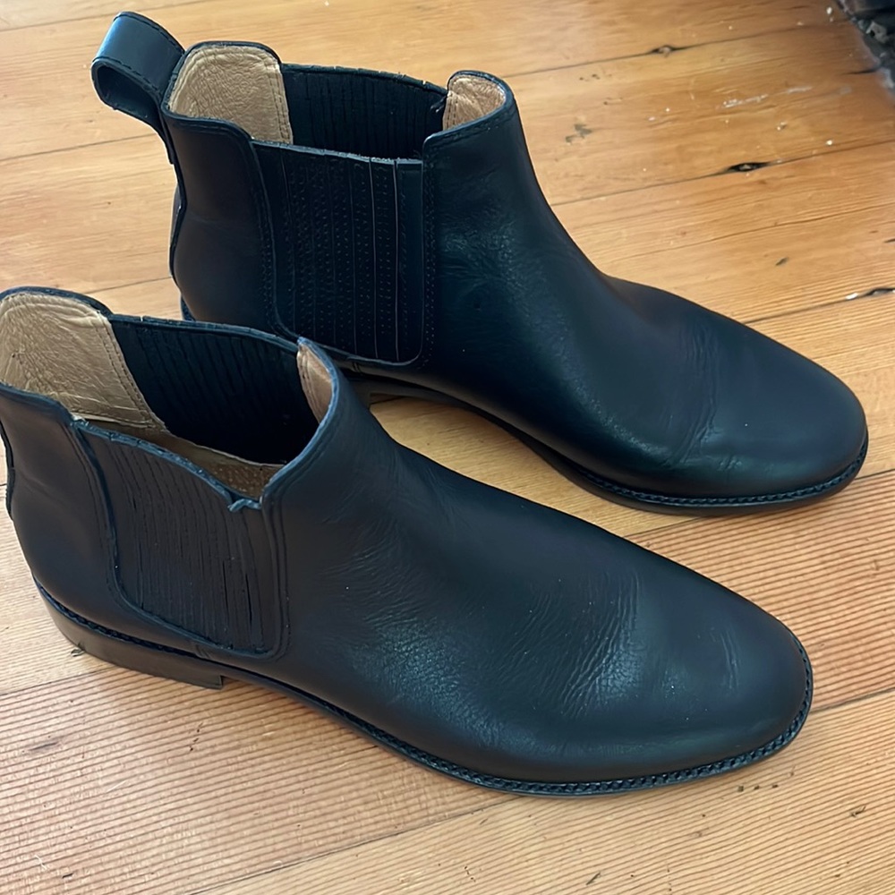 Madewell Black Ankle Boots